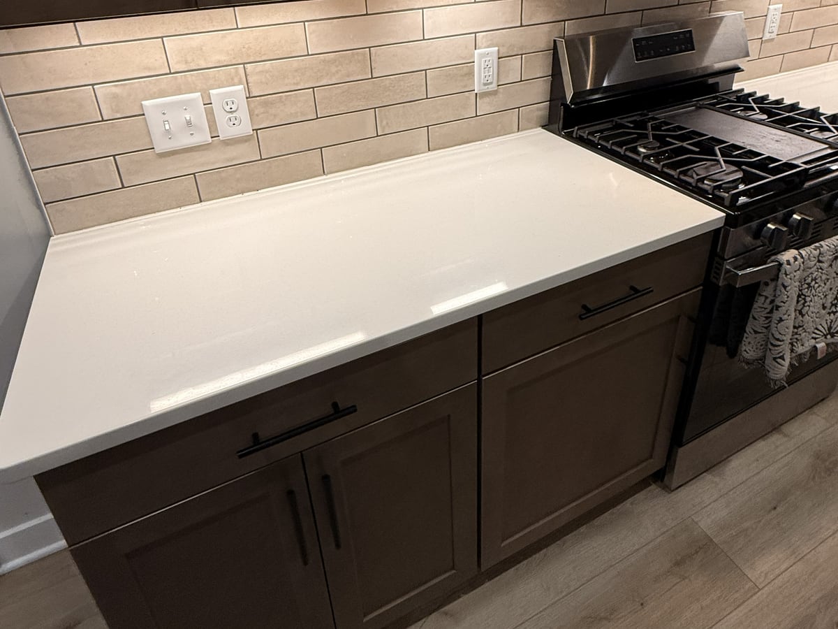 Kitchen Backsplash — Subway Tile